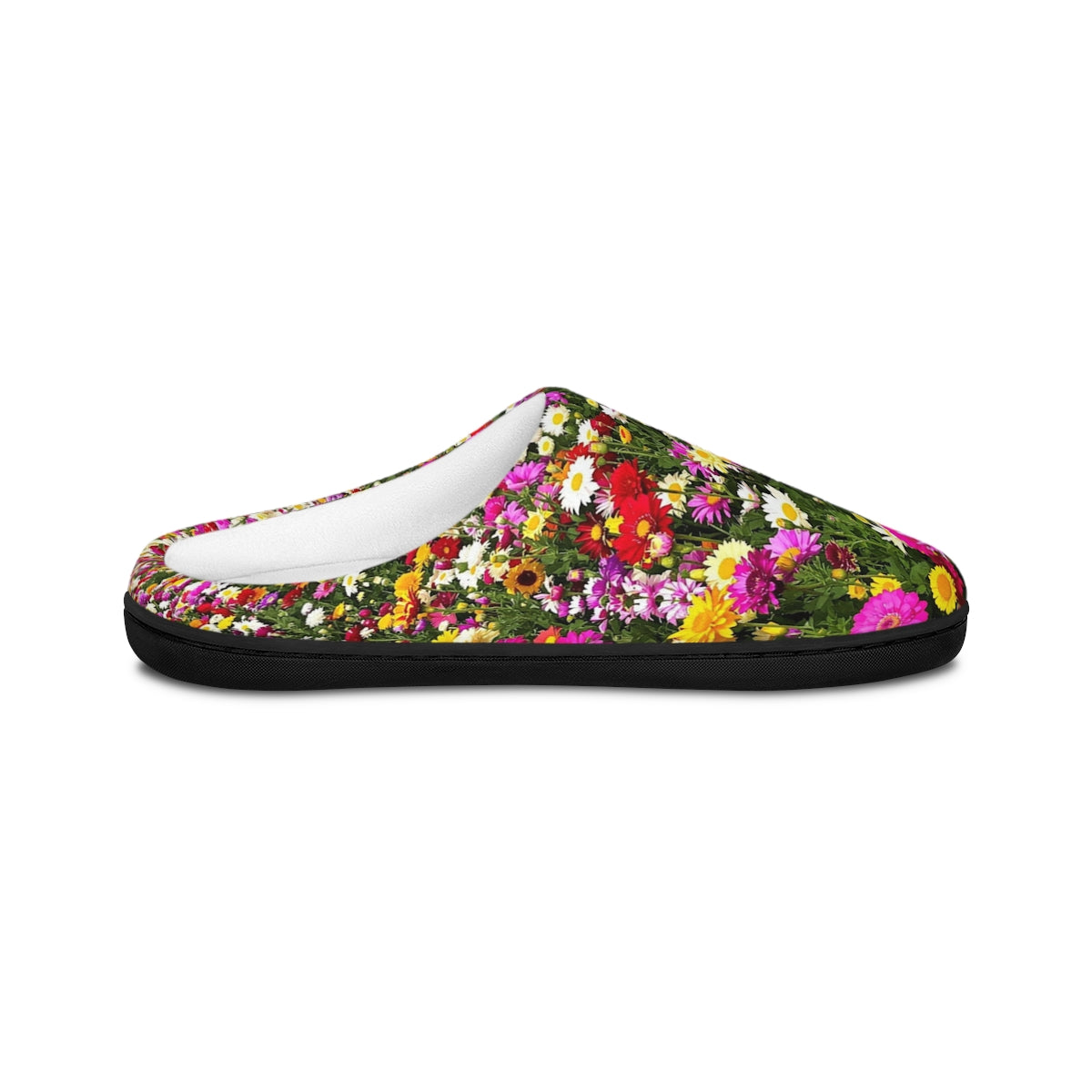 Colorful Floral Design Women's Slippers Cozy Indoor Shoes
