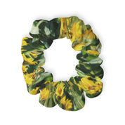 Sunflower Patterned Scrunchie for Hair Accessories