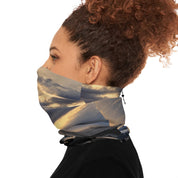 Beautiful Sunrise Print Neck Gaiter for Outdoor Activities