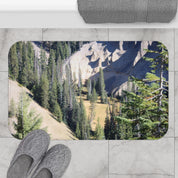 Scenic Mountain View Nature Bath Mat Product