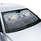 Snowy Mountain Landscape Car Windshield Sunshade