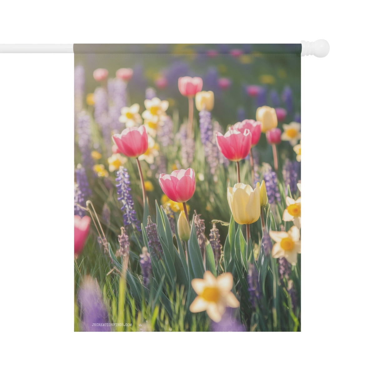 Beautiful Spring Flower Garden Flag Yard Decoration