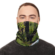 Forest Camouflage Design Neck Gaiter Versatile Outdoor Scarf