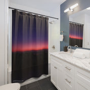 Beautiful Ombre Sunset Design Shower Curtain