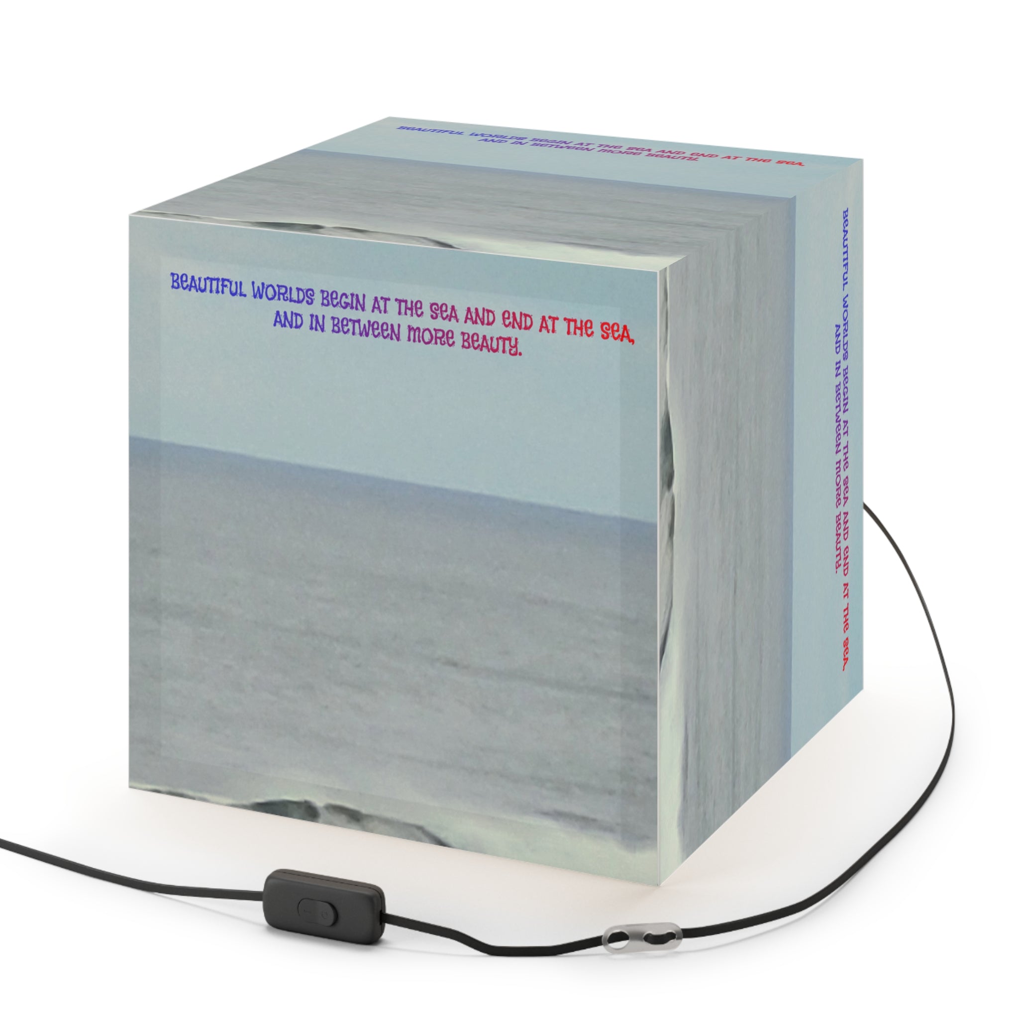 Beautiful Worlds Begin At The Sea product type