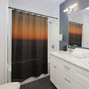 Sunset Spectrum Patterned Shower Curtain Product