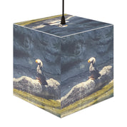 Puffin Bird Water Rock Log Cube Light Fixture product type