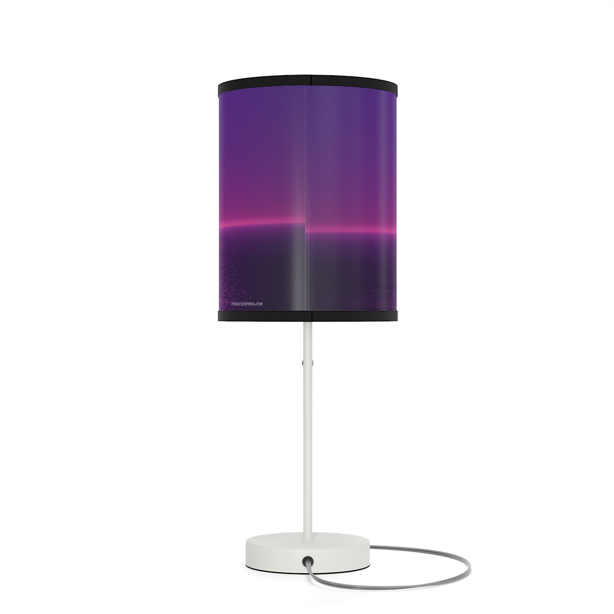 Stunning Gradient Purple Table Lamp for Modern Home