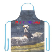 I'M A' PUFFIN AWAY Printed Apron for Cooking Baking