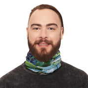 Vibrant Colorful Neck Gaiter for Outdoor and Sports Use