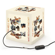 Oh Hell No Who Brought The Cat Dogs Cats Light Box product type