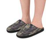 Soft and Comfortable Forest Print Slip-On Slippers