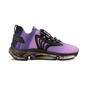 Futuristic Design Lace-Up Purple Sneakers Product