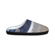 Scenic Mountain and Lake Print Slip-On Shoes
