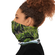 Green Forest Nature Neck Gaiter for Outdoor Adventures