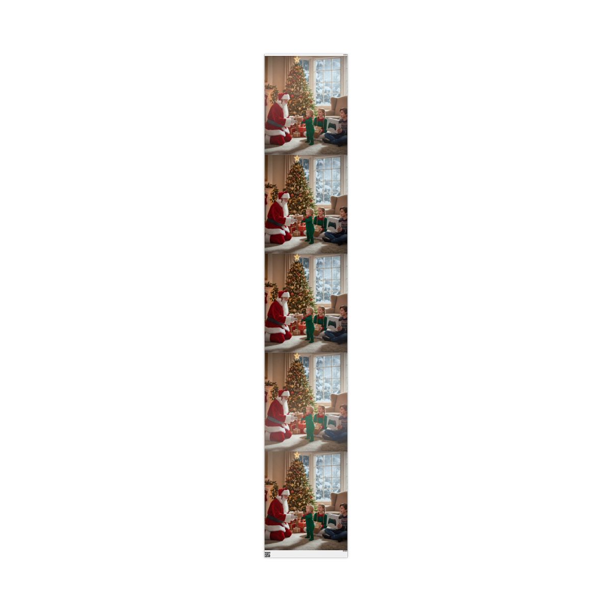 Santa Claus Christmas Decor Photo Strip