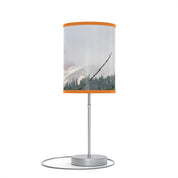Serene Mountain Misty Peak Scenic Table Lamp Product