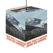 I Know There's A Sasquatch Around Here Hanging Lamp product type