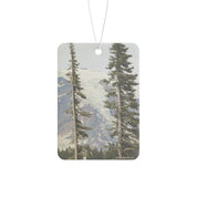 Scenic Mountain and Trees Design Air Freshener