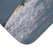 Aerial View Kayaking in Ocean Gray Background Product
