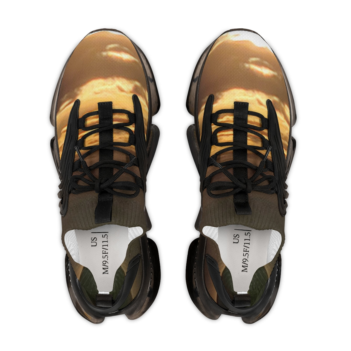 Stylish Casual Sneakers with Unique Artistic Design