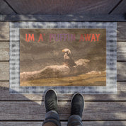 Im A' Puffin Away Decorative Doormat Product