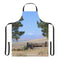 Scenic Landscape Nature Print Cooking Apron