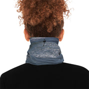 Blue Ocean Themed Neck Gaiter for Outdoor Activities