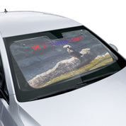 I'm A Puffin Away Quote Car Windshield Sun Shade