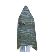 Hooded Blanket with Swimming Otter Design