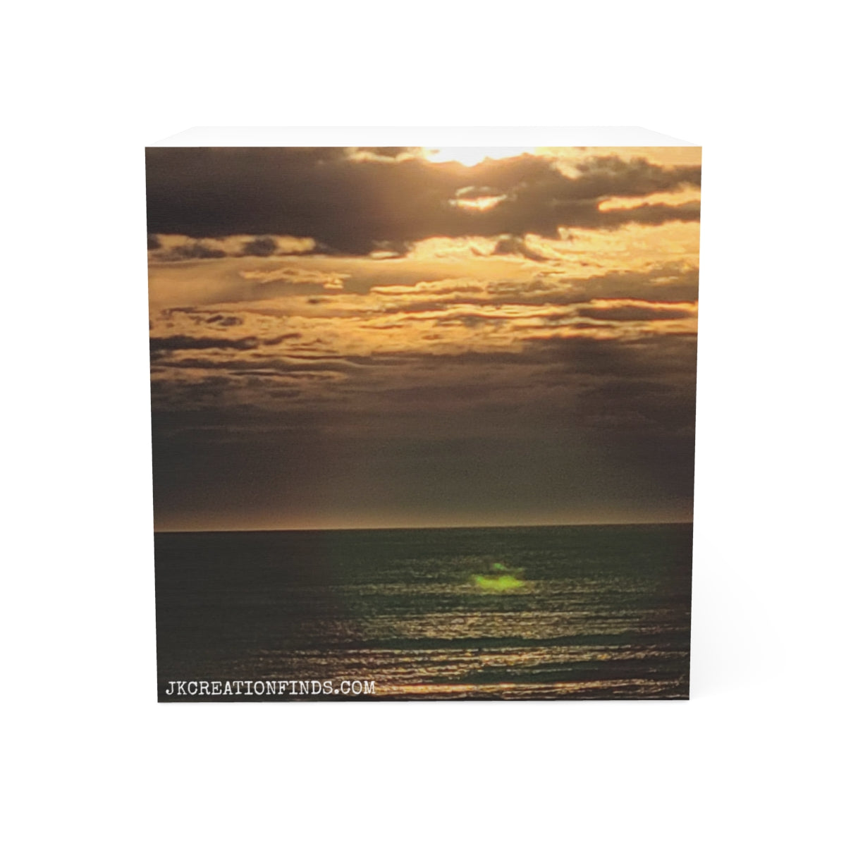 Beautiful Ocean Sunset Landscape Art Print