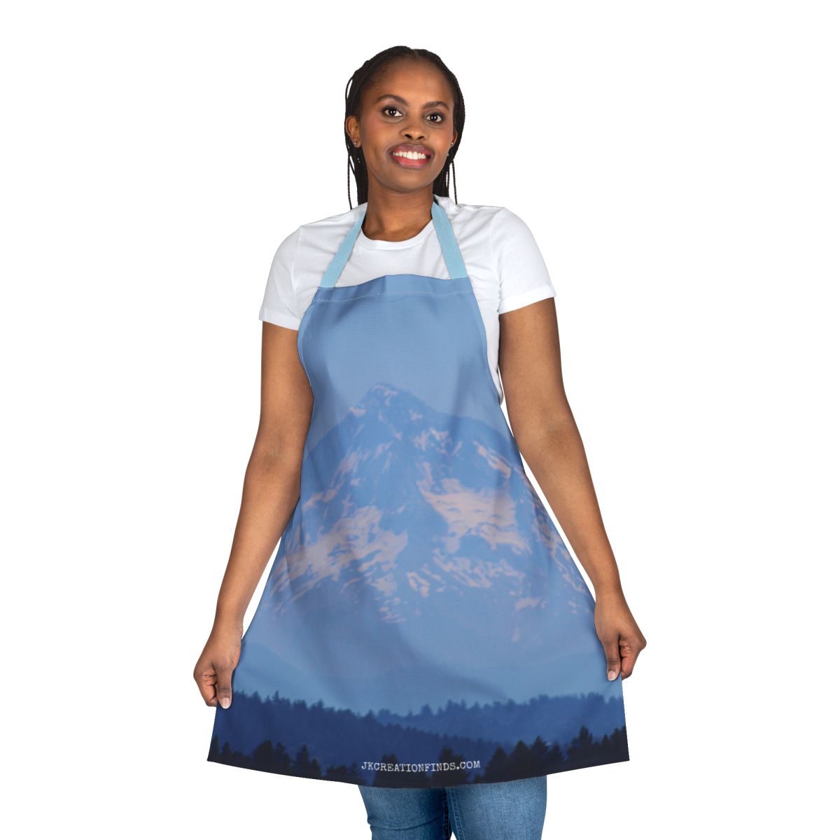 Majestic Mountain Design Apron for Kitchen or BBQ