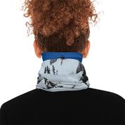 Scenic Winter Mountain Print Neck Gaiter Product