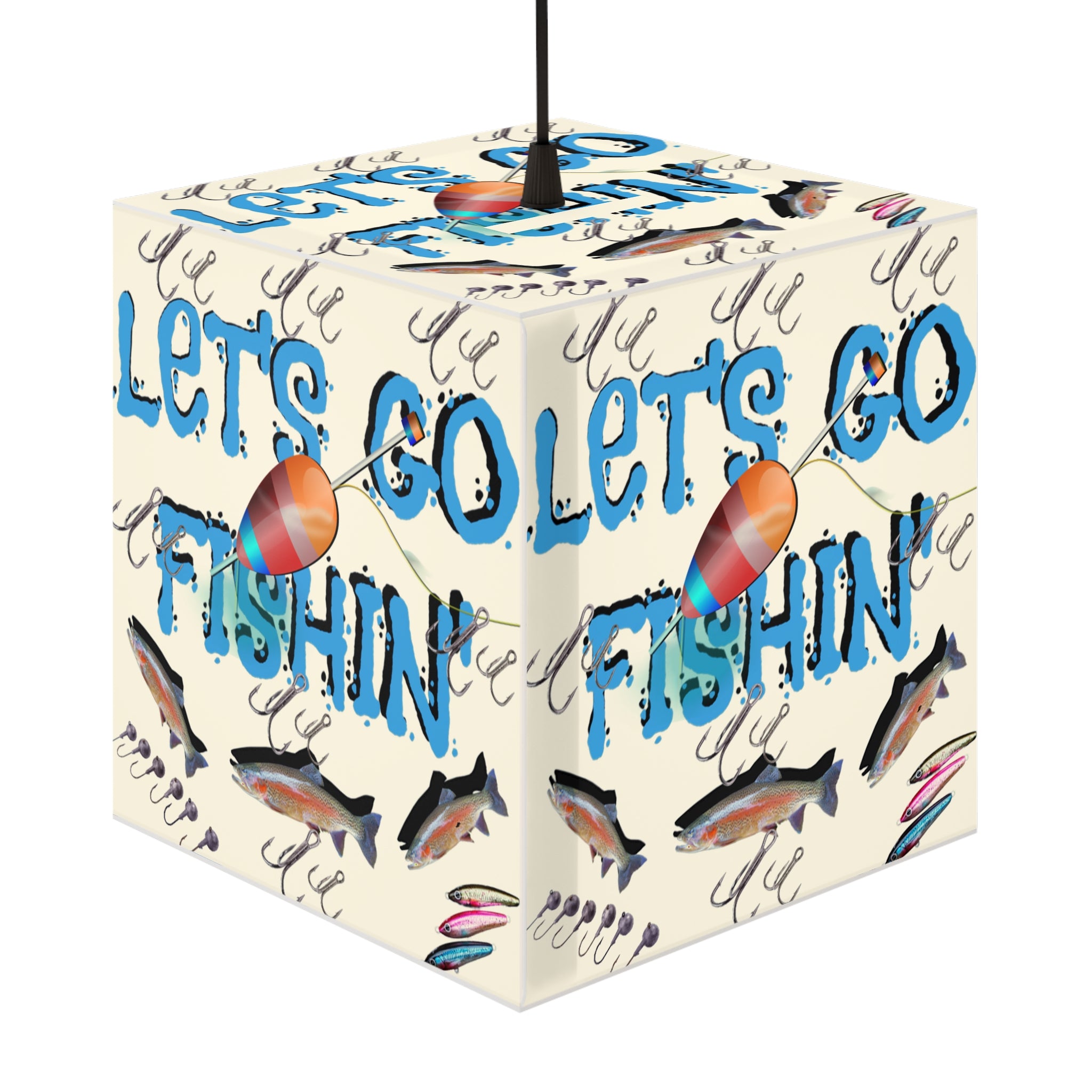 Let's GO FISHIN fish hooks lures bobbers product type