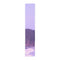 Purple gradient scarf with a forest and ocean scene.