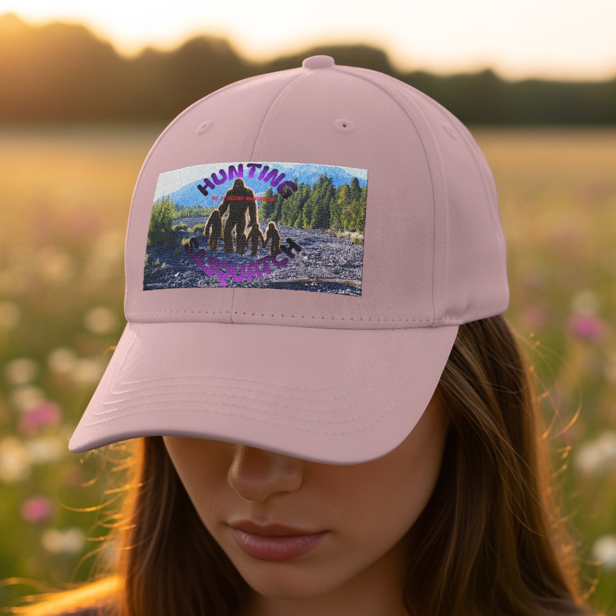 Stylish Hunting Design Pink Cap Hat product