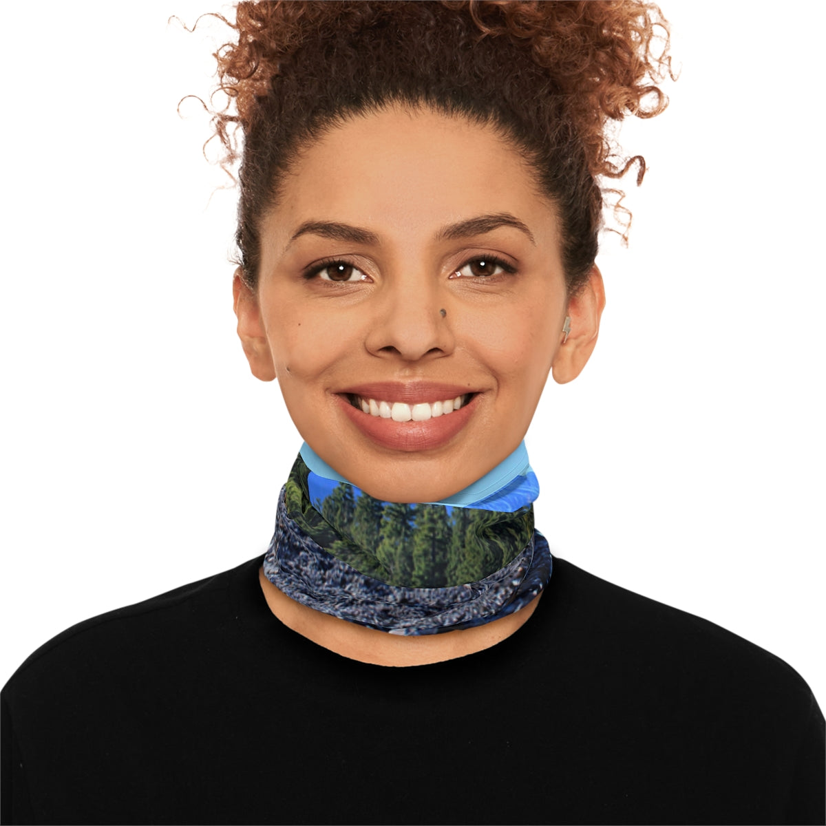 Scenic Nature Print Multifunctional Neck Gaiter Product
