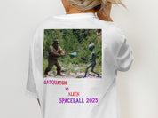 Sasquatch vs Alien Spaceball 2025 Graphic Tee
