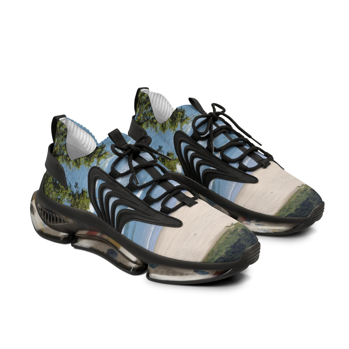 Stylish Athletic Sneakers with Unique Design for Active Wear