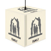 Family Silhouette Cube Light Fixture product type