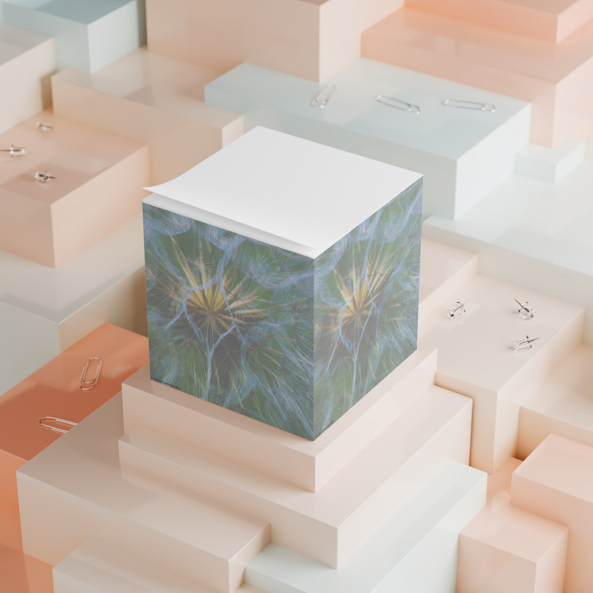 Abstract Geometric Art Print Decorative Cube