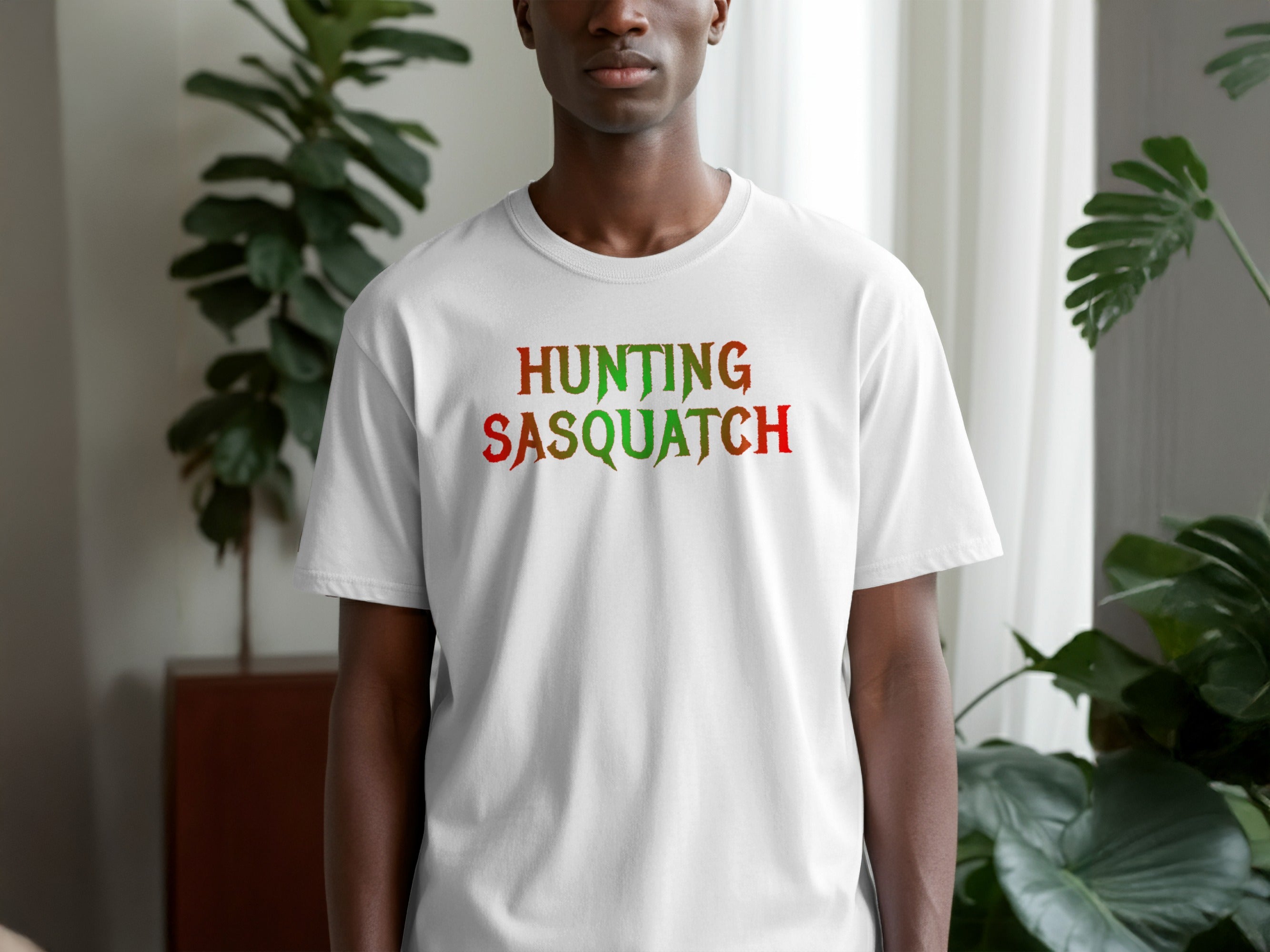 Hunting Sasquatch Graphic T-shirt