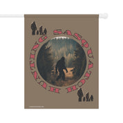 Hunting Sasquatch Themed Wall Hanging Art Decor