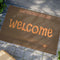 Welcome Doormat with Inspirational Quote Outdoor Mat