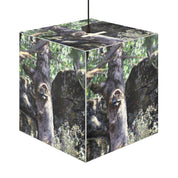 Raccoon Tree Hole Forest Rocky Scene Cube Light product type