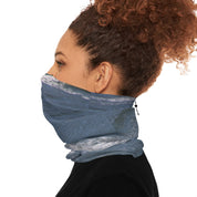 Ocean Wave Print Versatile Face Covering Accessory