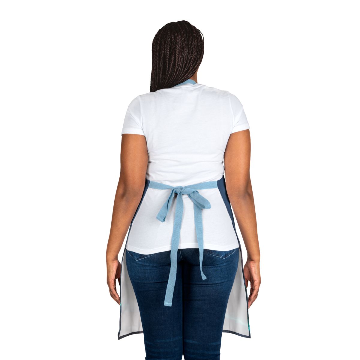 Stylish Half Back Apron for Women Chef Server Baker