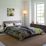 Scenic Nature Waterfall Print Bedding Set Product