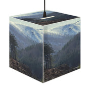 Mountain Valley Snowy Peaks Forest Cube product type