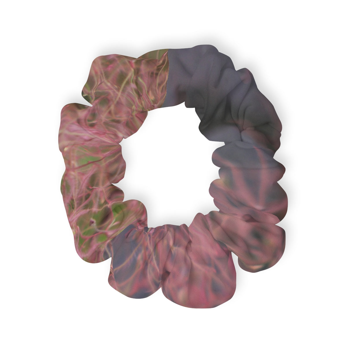 Vibrant Multicolor Pattern Scrunchie Hair Accessory